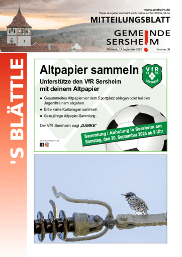 Ausgabe 38/2025 lesen