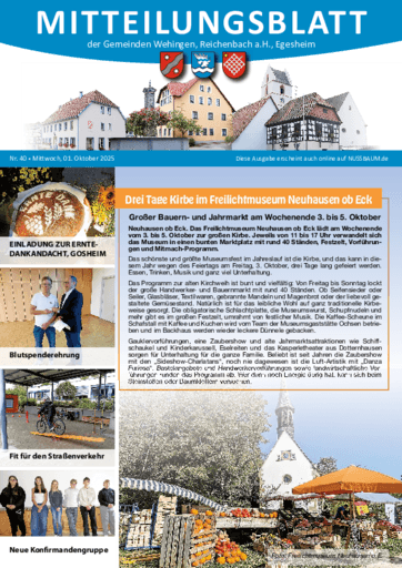 Ausgabe 40/2025 lesen