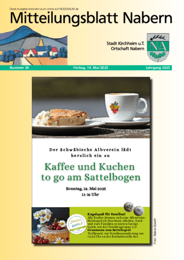 Ausgabe 20/2025 lesen