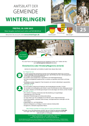Ausgabe 25/2025 lesen