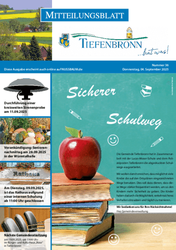 Ausgabe 36/2025 lesen