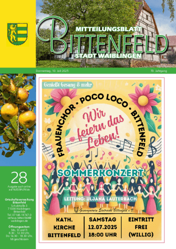 Ausgabe 28/2025 lesen