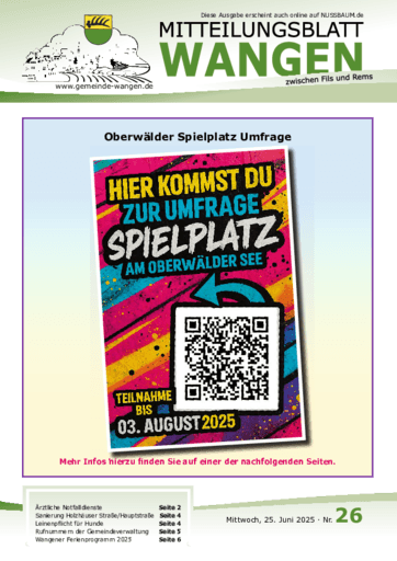 Ausgabe 26/2025 lesen