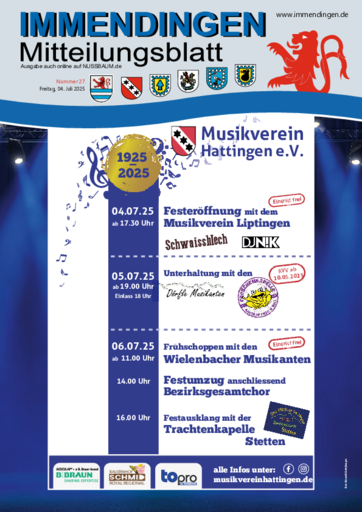 NUSSBAUM+ Premium - Immendingen Mitteilungsblatt