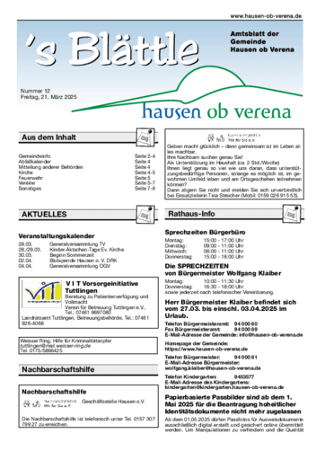 Ausgabe 12/2025 lesen