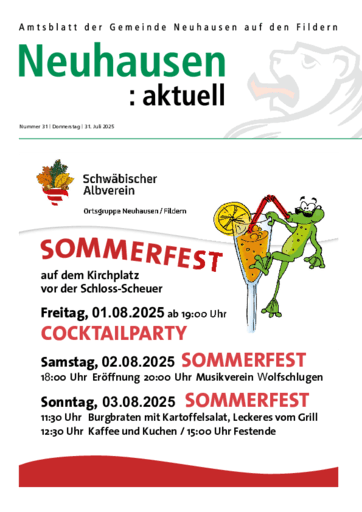 Ausgabe 31/2025 lesen