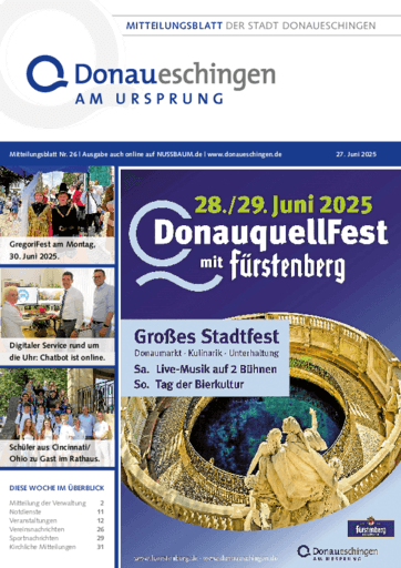 Ausgabe 26/2025 lesen