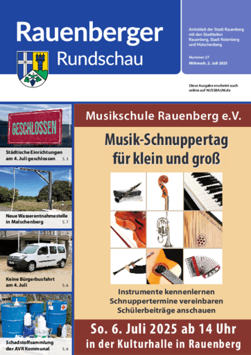 Ausgabe 27/2025 lesen