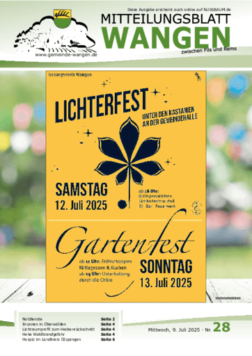 Ausgabe 28/2025 lesen