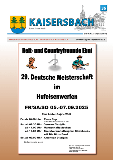 Ausgabe 36/2025 lesen
