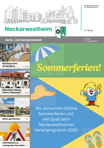 Ausgabe 31/2025 lesen