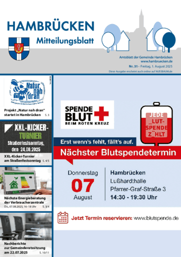 Ausgabe 31/2025 lesen