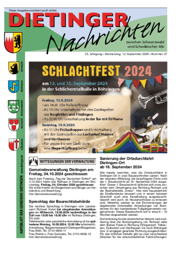 Ausgabe 37/2024 lesen