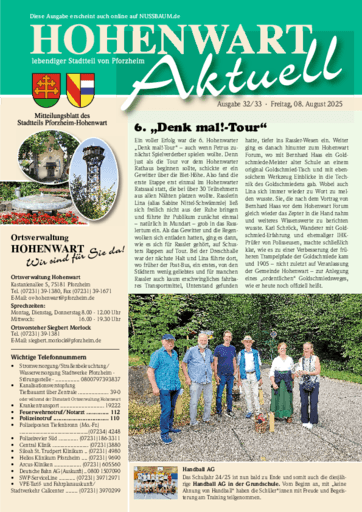 Ausgabe 32/2025 lesen