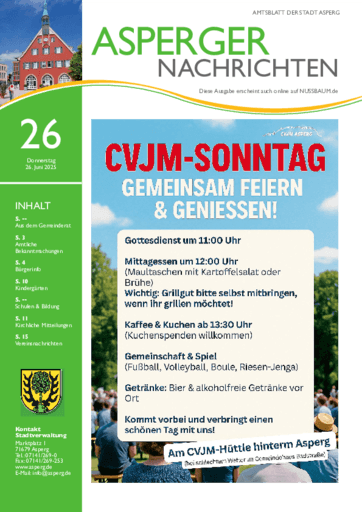 Ausgabe 26/2025 lesen