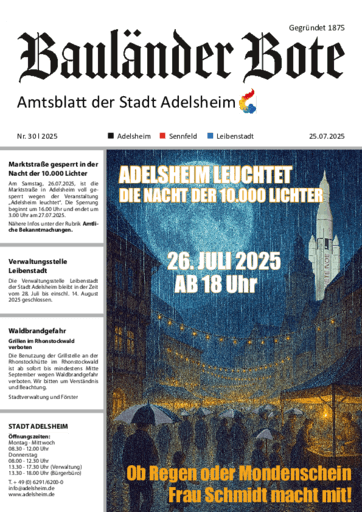 Ausgabe 30/2025 lesen