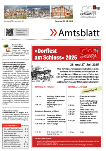 Ausgabe 30/2025 lesen