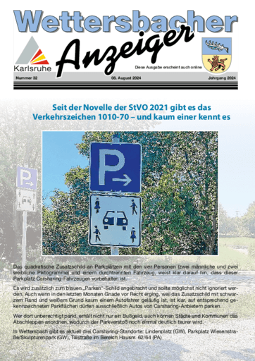 Ausgabe 32/2024 lesen