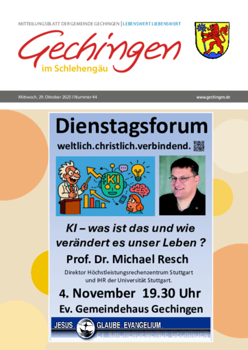 Ausgabe 44/2025 lesen