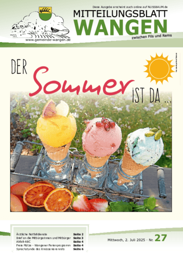 Ausgabe 27/2025 lesen