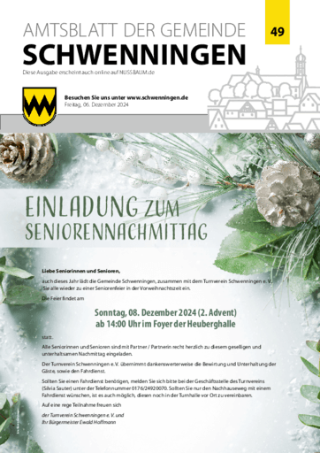 Ausgabe 49/2024 lesen
