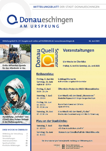 Ausgabe 23/2025 lesen