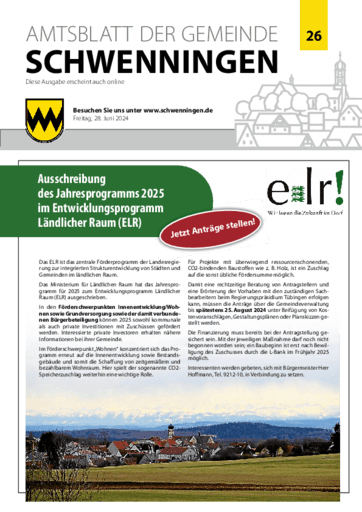 Ausgabe 26/2024 lesen