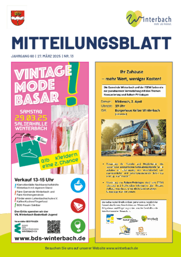 Ausgabe 13/2025 lesen