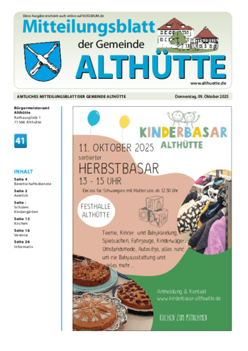 Ausgabe 41/2025 lesen