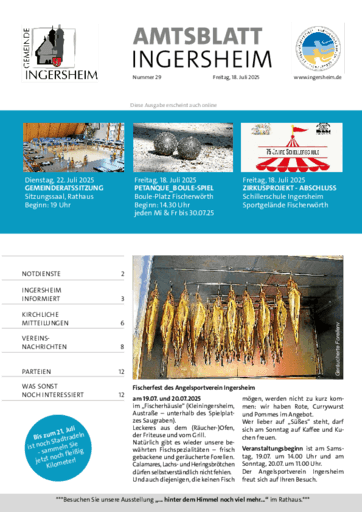 Ausgabe 29/2025 lesen