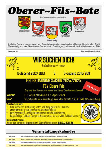 Ausgabe 14/2024 lesen