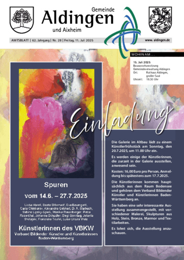 Ausgabe 28/2025 lesen