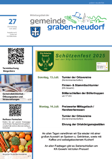 Ausgabe 27/2025 lesen