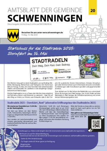 Ausgabe 20/2025 lesen