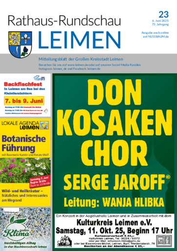 Ausgabe 23/2025 lesen