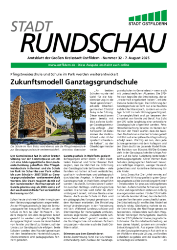 Ausgabe 32/2025 lesen