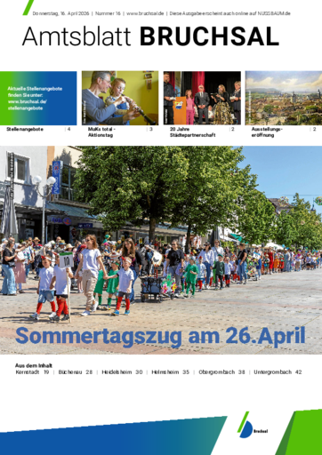 NUSSBAUM+ Premium - Amtsblatt Bruchsal