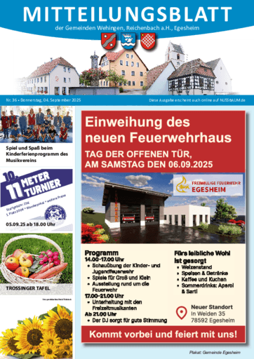 Ausgabe 36/2025 lesen