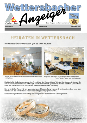 Ausgabe 21/2024 lesen
