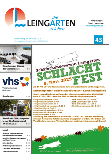 Ausgabe 43/2025 lesen