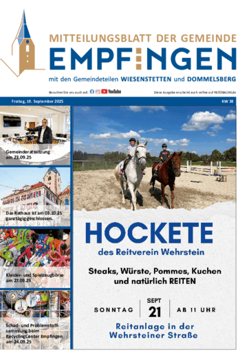 Ausgabe 38/2025 lesen