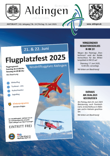 Ausgabe 24/2025 lesen