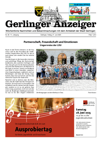 Ausgabe 26/2025 lesen