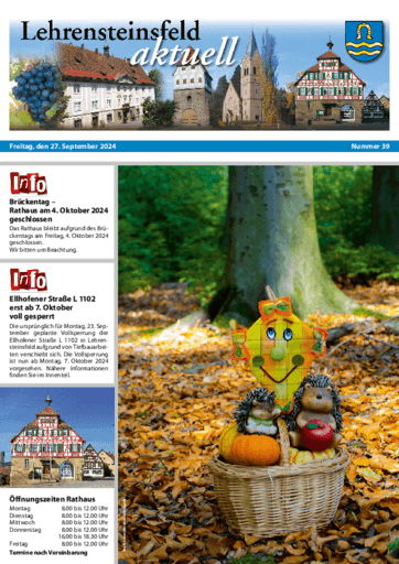 Ausgabe 39/2024 lesen