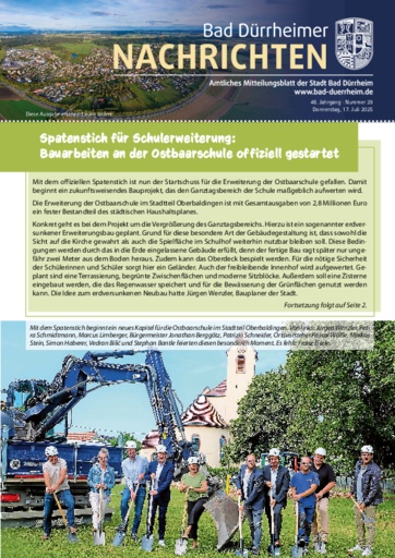 NUSSBAUM+ Premium - Bad Dürrheimer Nachrichten – Amtliches Mitteilungsblatt der Stadt Bad Dürrheim
