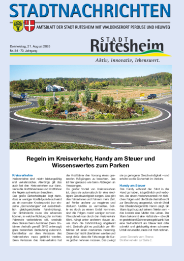 NUSSBAUM+ Premium - Stadtnachrichten – Amtsblatt der Stadt Rutesheim
