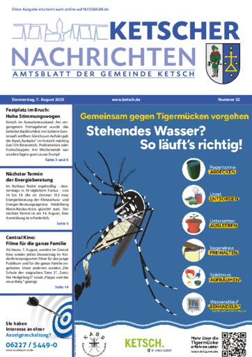Ausgabe 32/2025 lesen