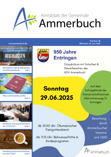 Ausgabe 25/2025 lesen