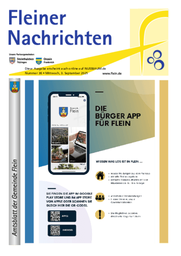 Ausgabe 36/2025 lesen