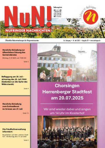 Ausgabe 29/2025 lesen